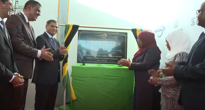Samia inaugure une usine d'assemblage de fabrication de camions à Dar