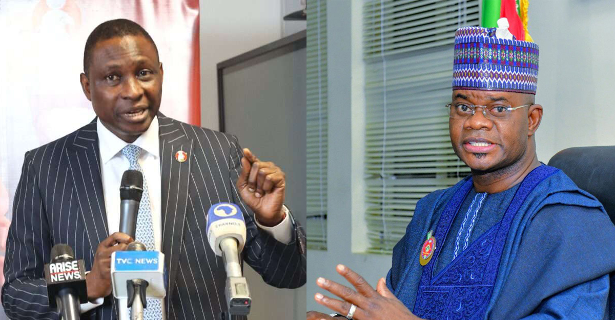 Yahaya Bello : L'audition de la requête du président de la EFCC contre la procédure pour outrage est bloquée