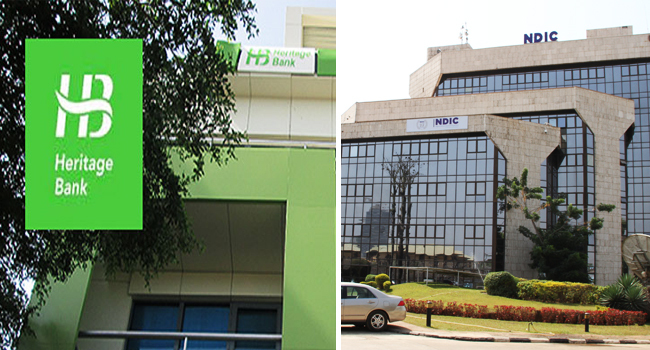 NDIC verifies 2.3 million Heritage Bank depositors to receive payout
