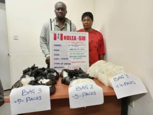NDLEA arrests drug barons for ingesting 175 wraps of heroin
