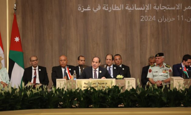 Le président égyptien suggère 4 mesures pour mettre fin à la guerre à Gaza