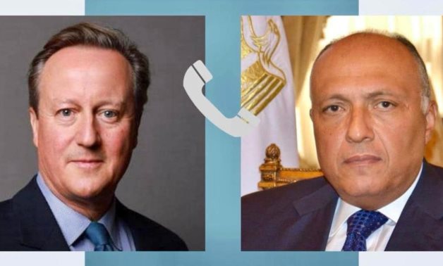 Les ministres des Affaires étrangères égyptien et britannique discutent par téléphone des derniers développements à Gaza
