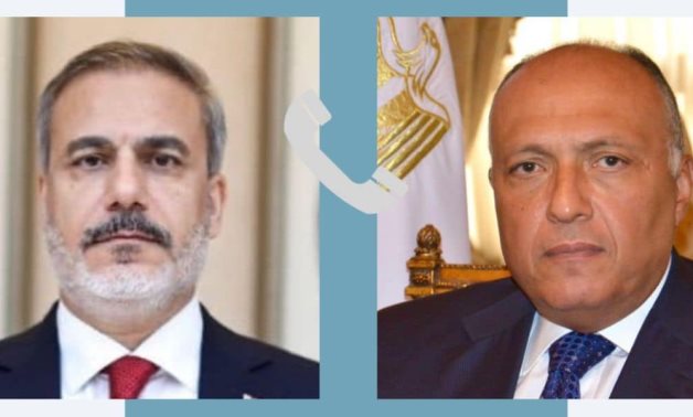 Les ministres des Affaires étrangères égyptien et turc insistent sur la nécessité de parvenir à un cessez-le-feu immédiat et durable à Gaza
