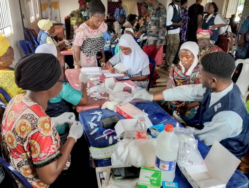 Plus de 500 habitants bénéficient d'une assistance médicale gratuite à Osun