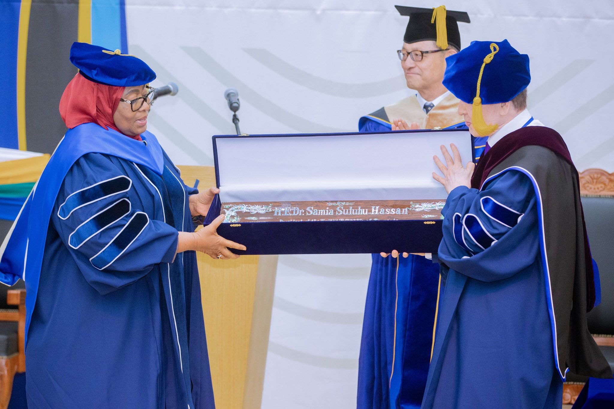 Pourquoi l'université coréenne a décoré Samia