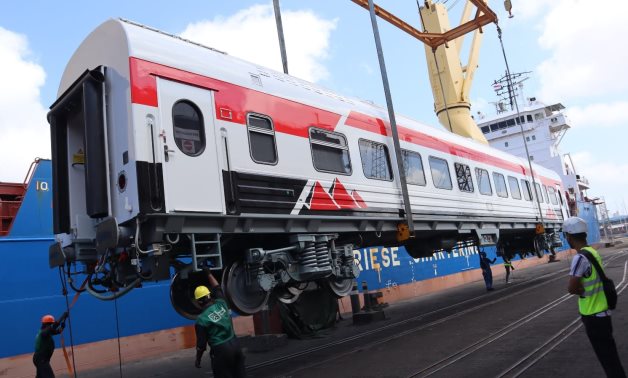 L'Egypte reçoit de nouveaux wagons de Hongrie