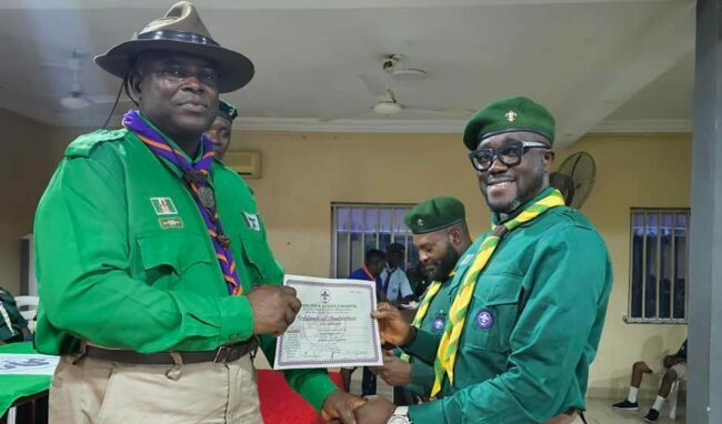 Le conseil des scouts nomme Don LASU au poste de vice-président