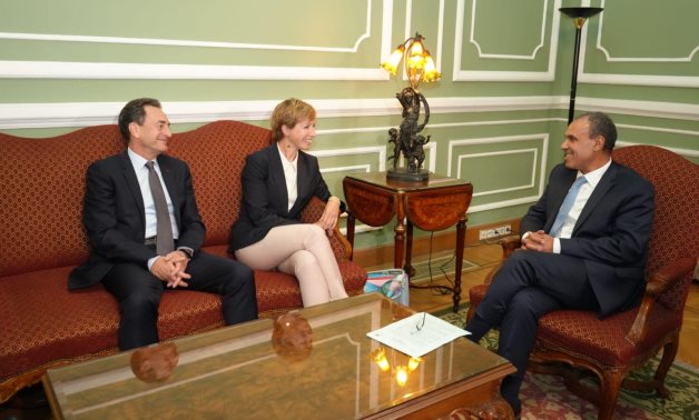 Le ministre égyptien des Affaires étrangères discute de la guerre à Gaza avec son conseiller français pour le Moyen-Orient