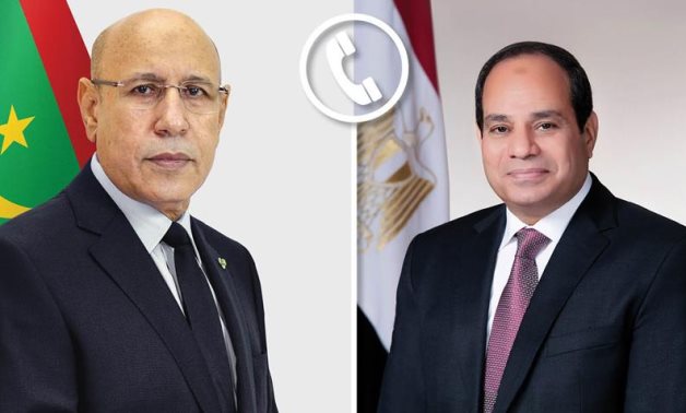 Le président Sissi félicite le président mauritanien pour sa réélection