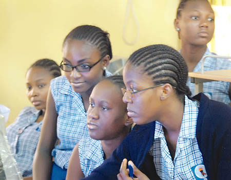 Gradely Nigerian students