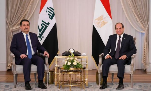 Le Premier ministre irakien visite l'Egypte et discute avec le président Sissi de projets communs et des crises au Moyen-Orient