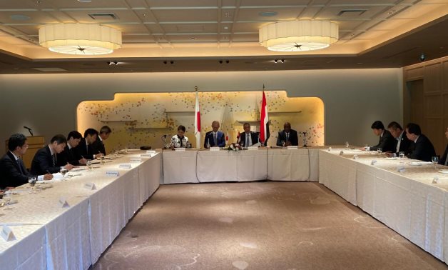 Abdelatty discute de la coopération avec le chef de l'Association d'amitié parlementaire Japon-Égypte
