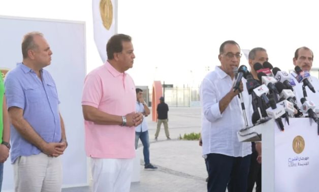 Le Premier ministre Madbouly lance l'initiative « 100 millions de seha » depuis Alamein