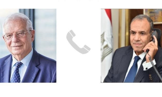 Le ministre égyptien des Affaires étrangères a téléphoné à Josep Borrell pour discuter de la crise au Moyen-Orient