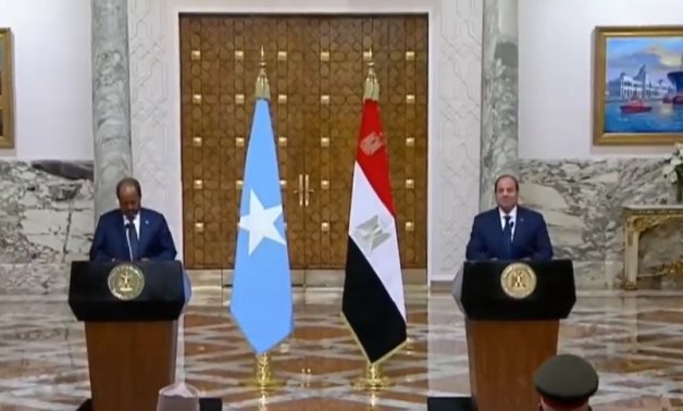 Le président Sissi salue les liens solides et profonds avec la Somalie