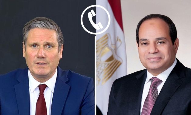 Sisi souligne auprès de Starmer les efforts de l'Égypte pour mettre fin à la guerre à Gaza et obtenir un échange de prisonniers