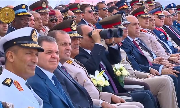 Le président égyptien inaugure le New Alamain Airshow, exposition aéronautique et spatiale