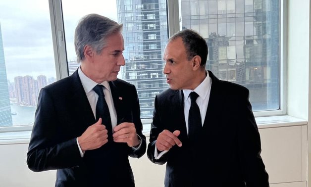 Abdelatty déclare que des efforts intensifs sont essentiels pour éviter une escalade régionale lors de la rencontre avec Blinken