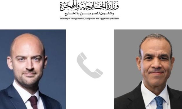 Les ministres des Affaires étrangères égyptien et français discutent de l'escalade israélienne au Liban et à Gaza