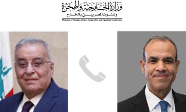 Les ministres des Affaires étrangères égyptien et libanais discutent des efforts visant à faire face aux tensions régionales