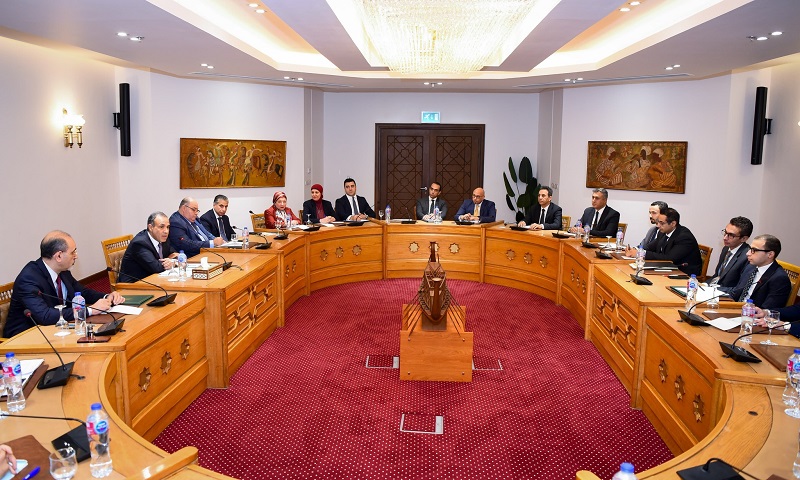 Le ministre égyptien des Affaires étrangères rencontre les dirigeants du secteur européen au ministère 1 - MAE