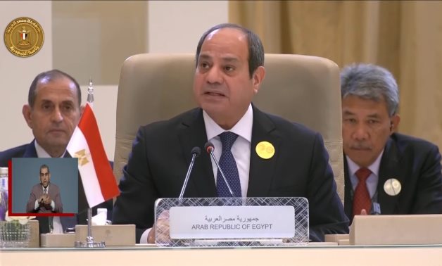L'Egypte doit s'opposer à toutes les tentatives visant à liquider la cause palestinienne (président Sissi)