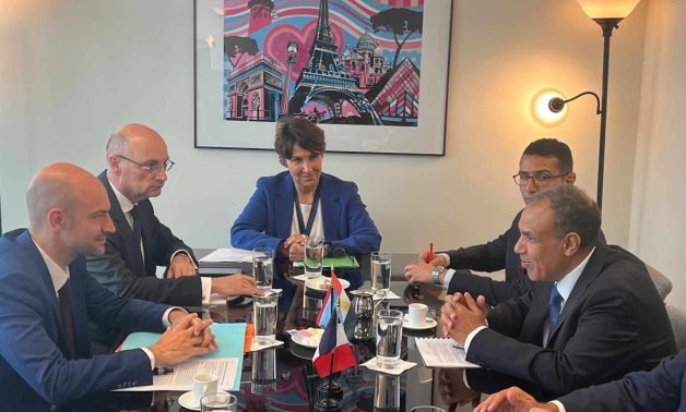 L'Egypte et la France discutent de leurs relations stratégiques