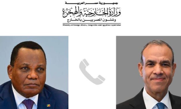 Le ministre des Affaires étrangères égyptien discute des questions africaines avec son homologue congolais