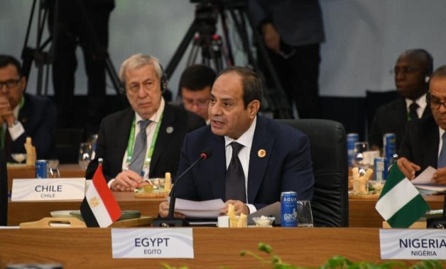Le président Sissi déclare l'adhésion de l'Égypte à l'Alliance mondiale contre la faim et la pauvreté