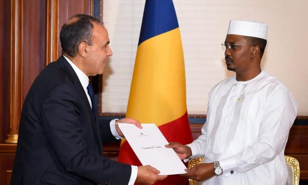 Abdelatty dit à Déby que les entreprises égyptiennes peuvent aider à construire des barrages au Tchad