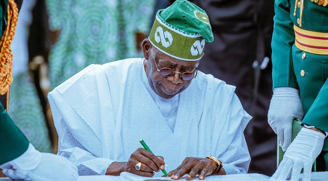 Ahmadiyya’s 70th Islamic Conference, How 2025 budget, service terms for military personnel, Creative economy critical to my diversification agenda — Tinubu, FG, Brazilian firm sign MoU to boost agribusiness in LGAs, Tinubu assures of better economy as latest GDP report indicates growth, Tinubu appoints Jami’u Abiola, FG seeks $19m to eliminate life-threatening neglected tropical diseases, Tinubu orders immediate military salary hike, pension payments, Tax reforms: Northern CSOs back bills, highlights development opportunities, abuse of VAT spending, Information management, SEDC: APGA member's appointment, evidence of Tinubu's all-inclusive govt- APC chieftain, South-East will witness transformation with appointed SEDC leadership — Group, 2025 budget estimate
