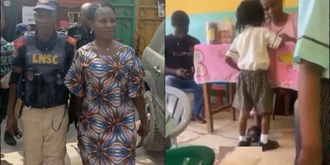 Lagos: Teacher who ‘assaulted three-year-old pupil’ suspended indefinitely