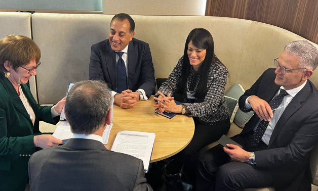 Le Premier ministre égyptien rencontre le président de la BERD en marge de Davos 2025
