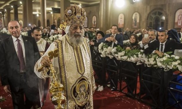 Le pape Tawadros II présidera la messe de Noël de lundi dans la nouvelle capitale administrative