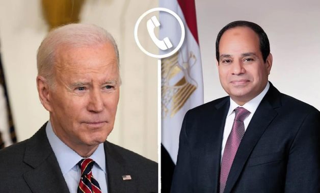 Le président Sissi et son homologue américain soulignent la nécessité de parvenir à un accord de cessez-le-feu immédiat à Gaza