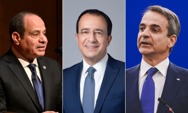Les présidents égyptien et chypriote et le Premier ministre grec se réunissent au Caire pour le 10e sommet trilatéral