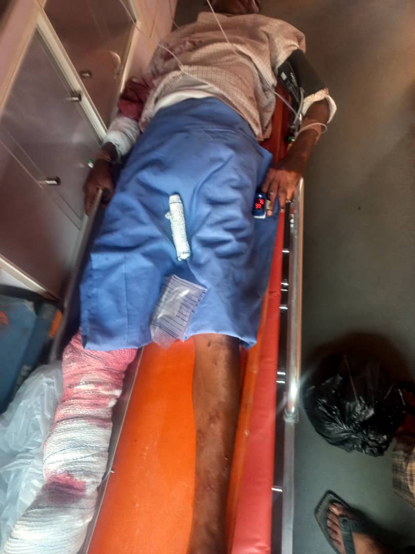 Photos: Reckless Truck Driver perd le contrôle, blesse l'officier Lastma à Lagos