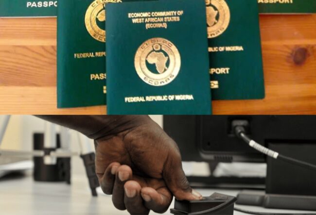 Guide étape par étape pour postuler pour le passeport biométrique sans contact du Nigéria