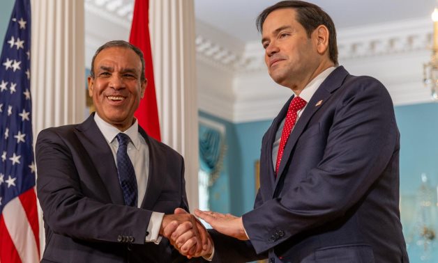 L'Égypte FM, le secrétaire d'État américain aborde les situations régionales à Gaza, Syrie, Libye, Soudan, Corne d'Afrique, mer Rouge