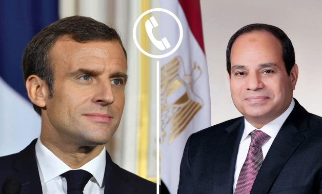 Président Sisi, homologue français discute des développements régionaux, Gaza Ceasefire ACCORD