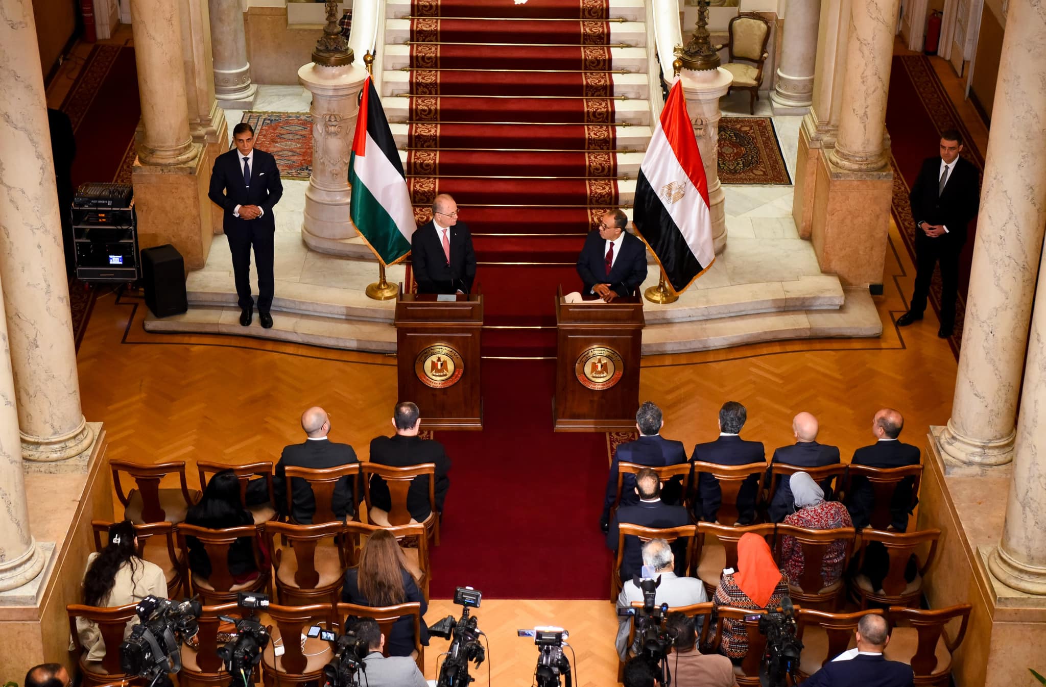 L'Égypte et les FMS Palestine se rencontrent au Caire