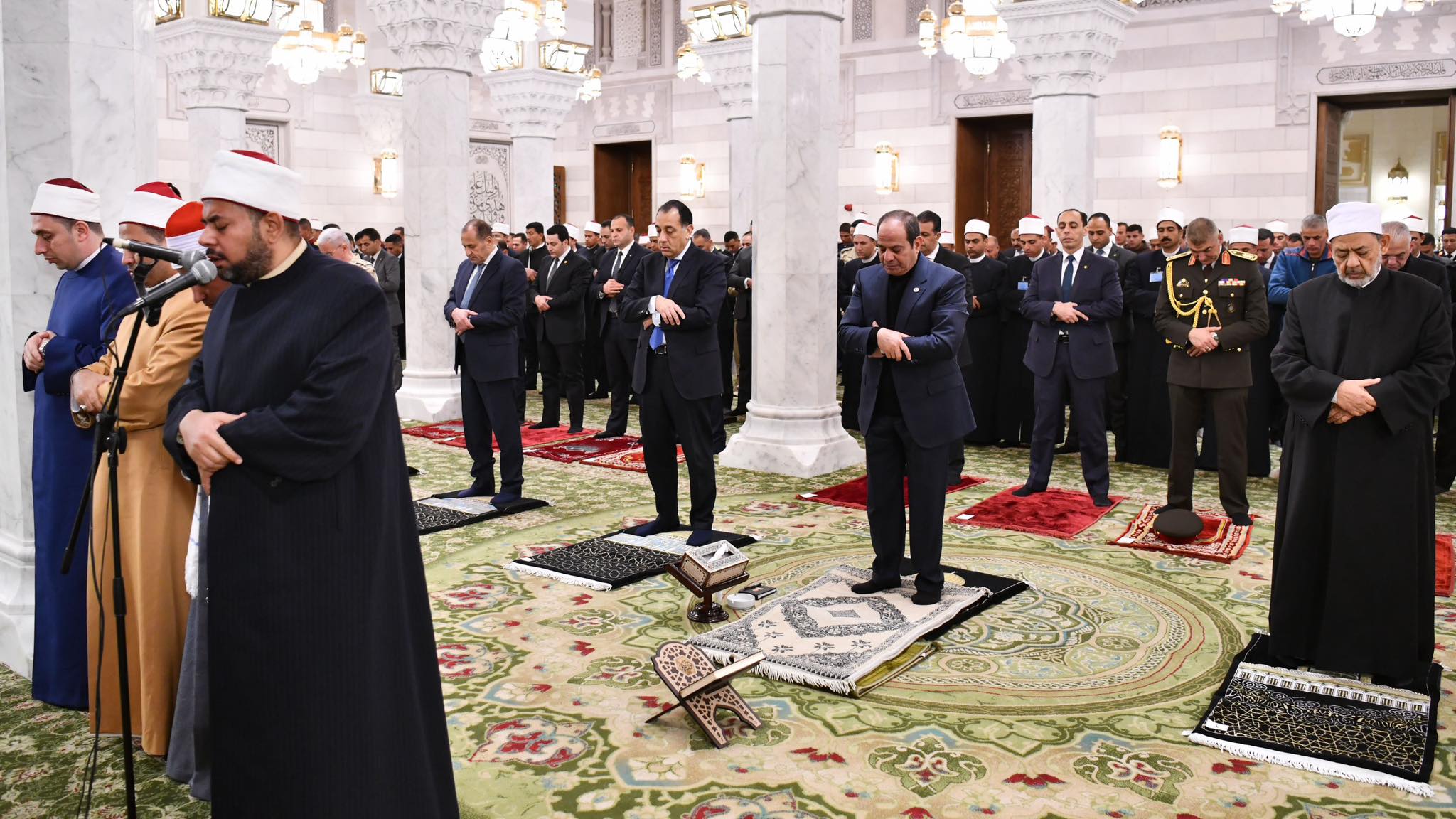Le président Sisi lance les travaux de rénovation à la mosquée Sayyida Nafisa 4