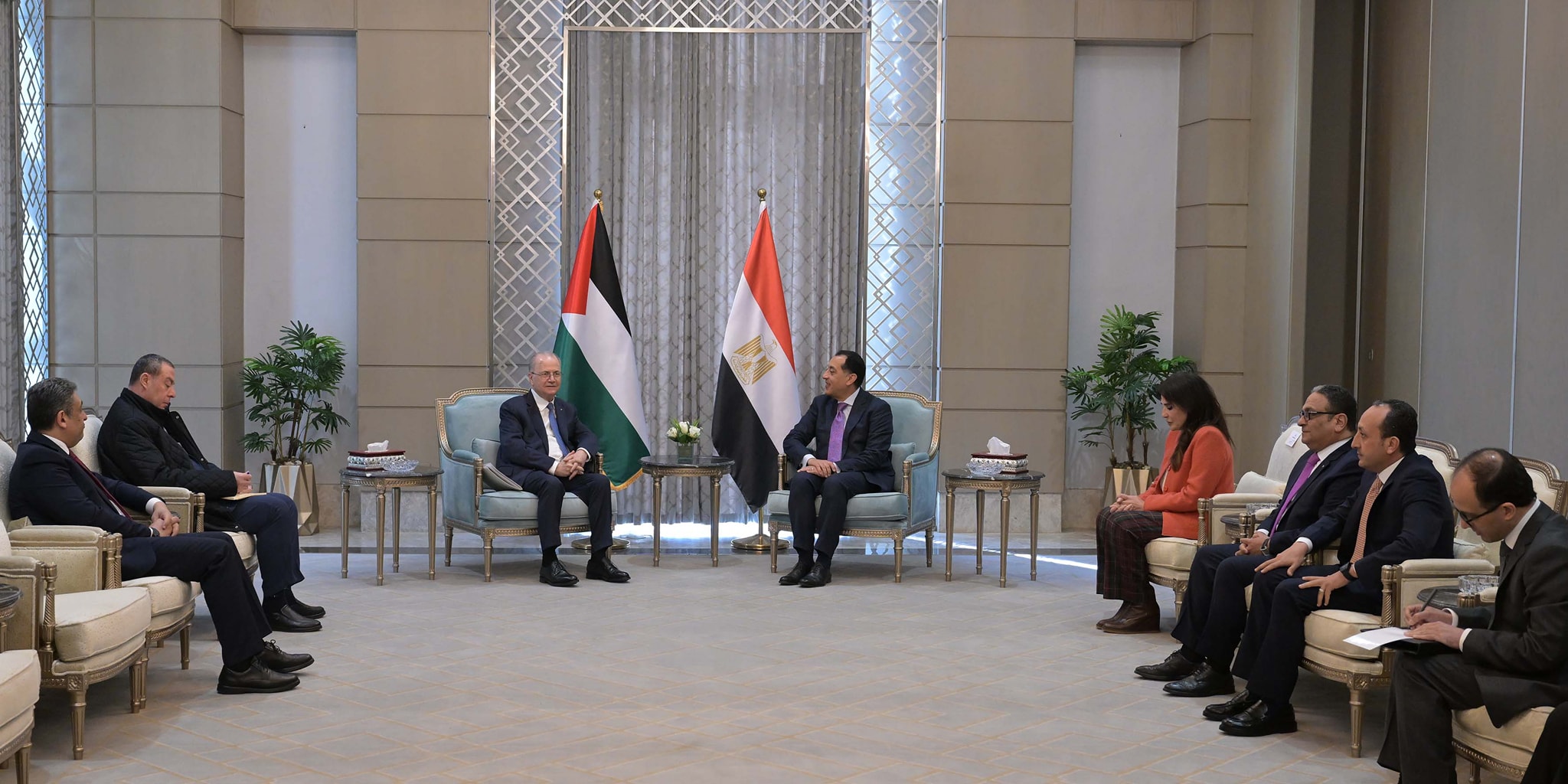 Le PMS égyptien et palestinien se rencontrent au Caire