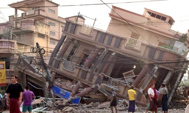 Égyptiens au Myanmar, Thaïlande a confirmé sa sécurité après un tremblement de terre mortel