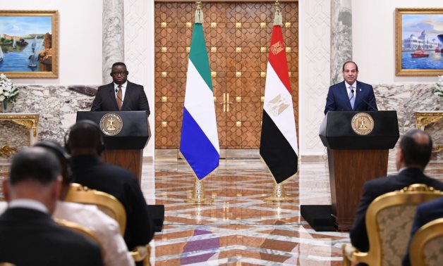 Le président de la Sierra Leone soutient une solution à deux États au Moyen-Orient
