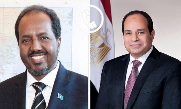 Les enquêtes du président Sisi sur la santé du président de la Somalie à la suite d'une attaque terroriste contre son convoi