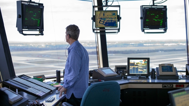 air traffic controllers
