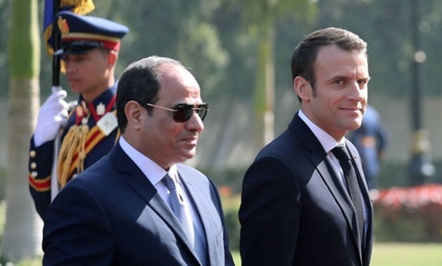 Président français visiter l'Égypte en avril pour discuter du plan arabe de la reconstruction de Gaza