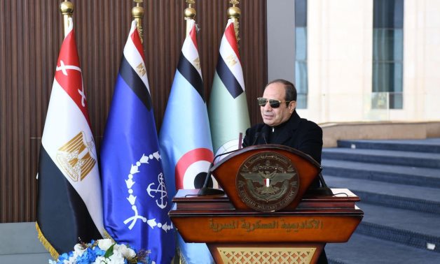 Sissi met en évidence le traité de 1979 avec Israël, dit que l'Égypte choisit toujours la paix