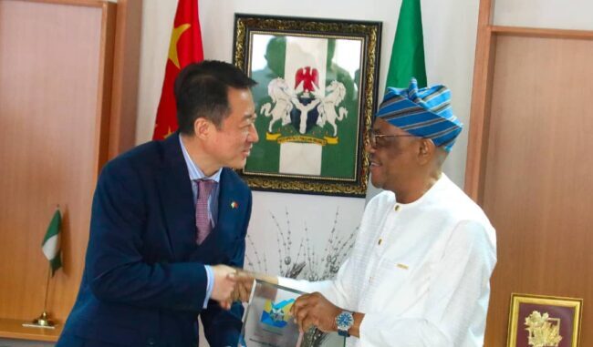 Wike appelle à une collaboration avec la Chine sur Agric, il